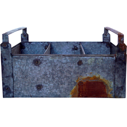 Set of 2 zink boxes