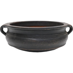 Clay pot with handles S