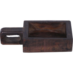 Set of 3 small wooden trays