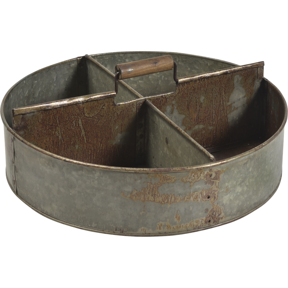 Round metal box