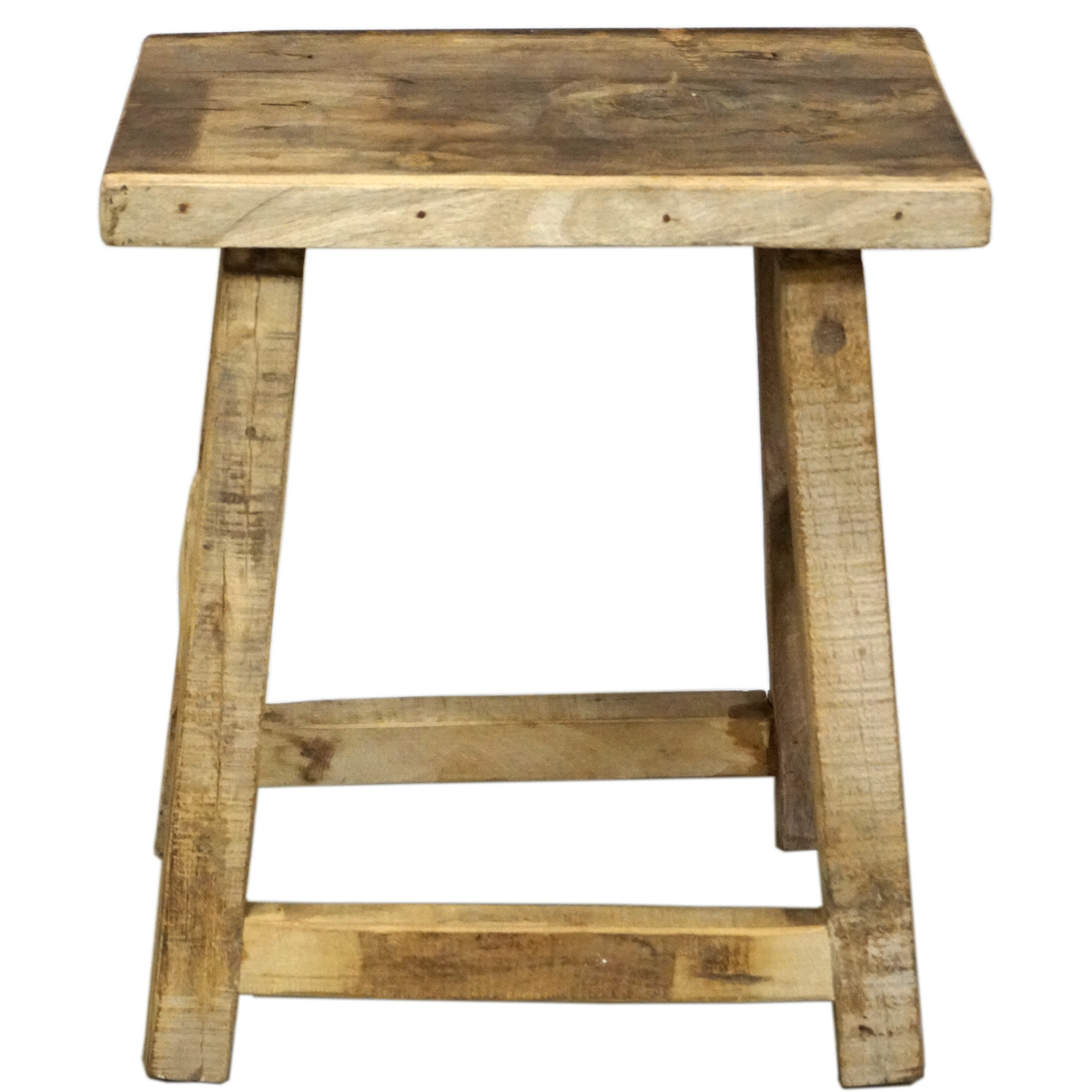 Wooden stool light wood
