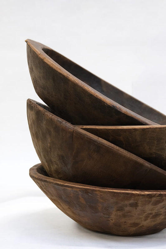 Big wood bowl