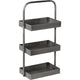 Quadratische Metalletagere