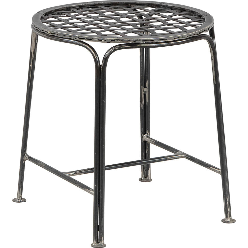 Metal café stool / side table
