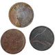 Set of 10 stone coasters